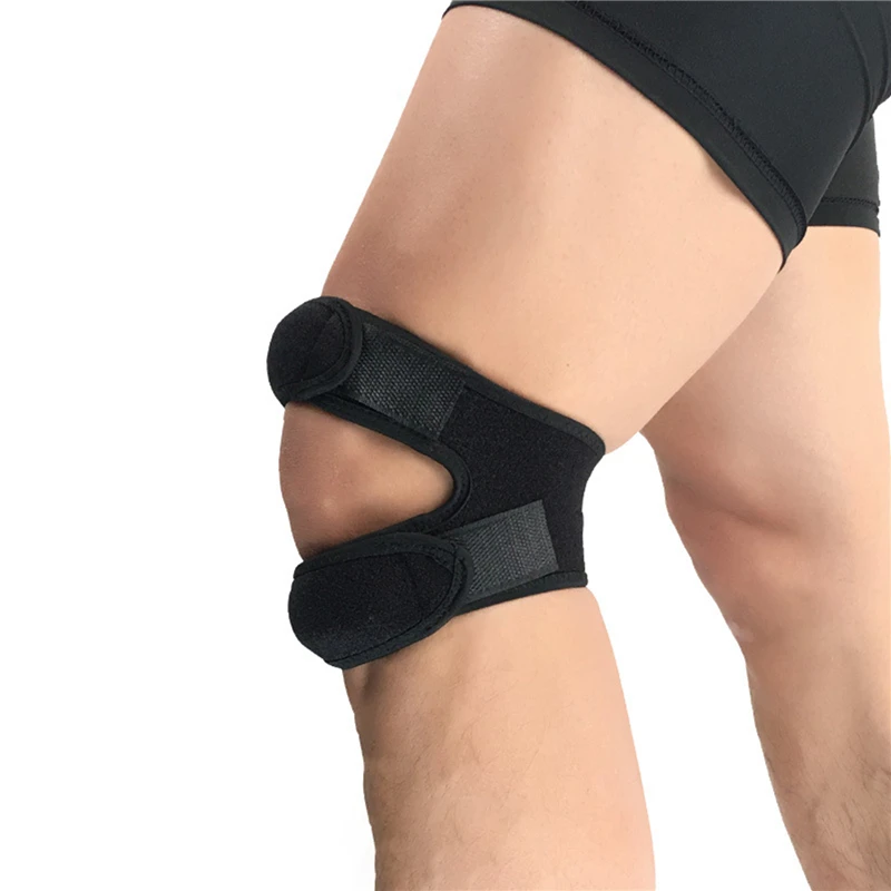 Sports Adjustable Knee Pad Volleyball Breathable Knee Support Sports Outdoor Basketball Anti-fall Knee Protector Brace