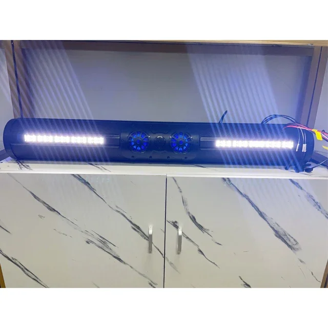 2024 New Design Sound Bar Utv Blue Tooth Audio Soundbar Stereo Speaker Radio System Atv Speakers Systems Marine