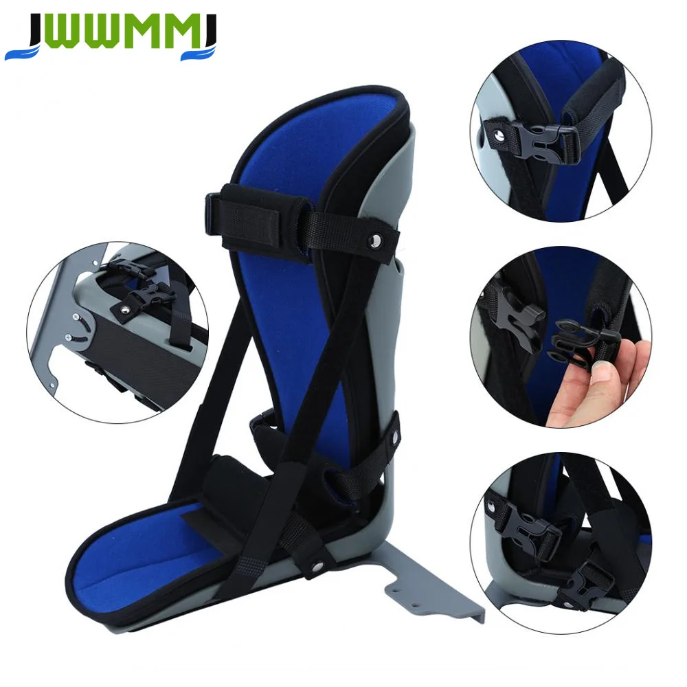 1Pcs Ankle Brace Foot Drop Splint Guard Sprain Orthosis Fractures Ankle Support for First Aid Plantar Fasciitis Heel Pain