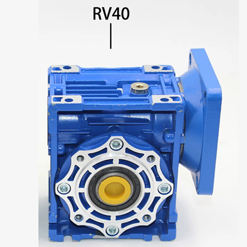 RV40 110V 250W AC Worm Gear Motor With Speed Reducer Speed Regulator High Torque Hot Sale Motor Input Diameter 14mm