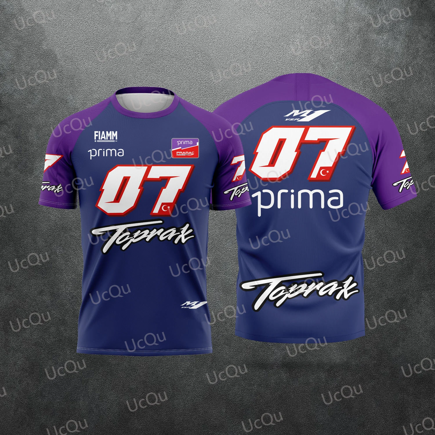 2026 New Motorcycle Racing #7 Rider Toprak Razgatlioglu Fan 3D Printed Pattern T-Shirt for Men and Women Summer ...