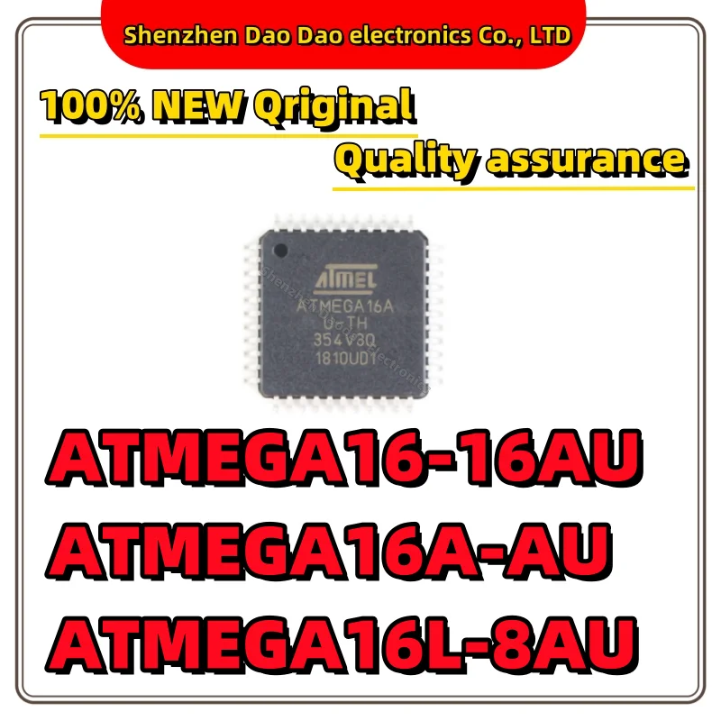 5Pcs ATMEGA16-16AU ATMEGA16A-AU ATMEGA16L-8AU IC Chip New original microcontroller