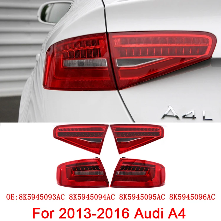 

For 2013-2016 Audi A4 8K5945093AC 8K5945094AC 8K5945095AC 8K5945096AC Car Rear Brake Anti-collision Warning Stop LED Light