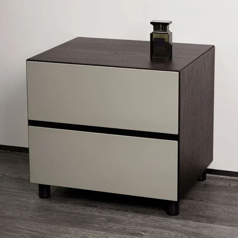 Nightstand Solid Wood Modern With Storage for Bedroom for Home Sturdy Construction, Bedside Table
