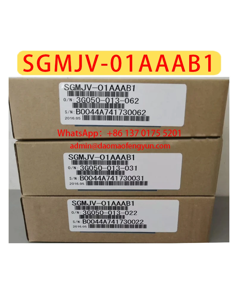 Brand New SGMJV-01AAAB1 Servo Motor Original Genuine，Fast Shipping
