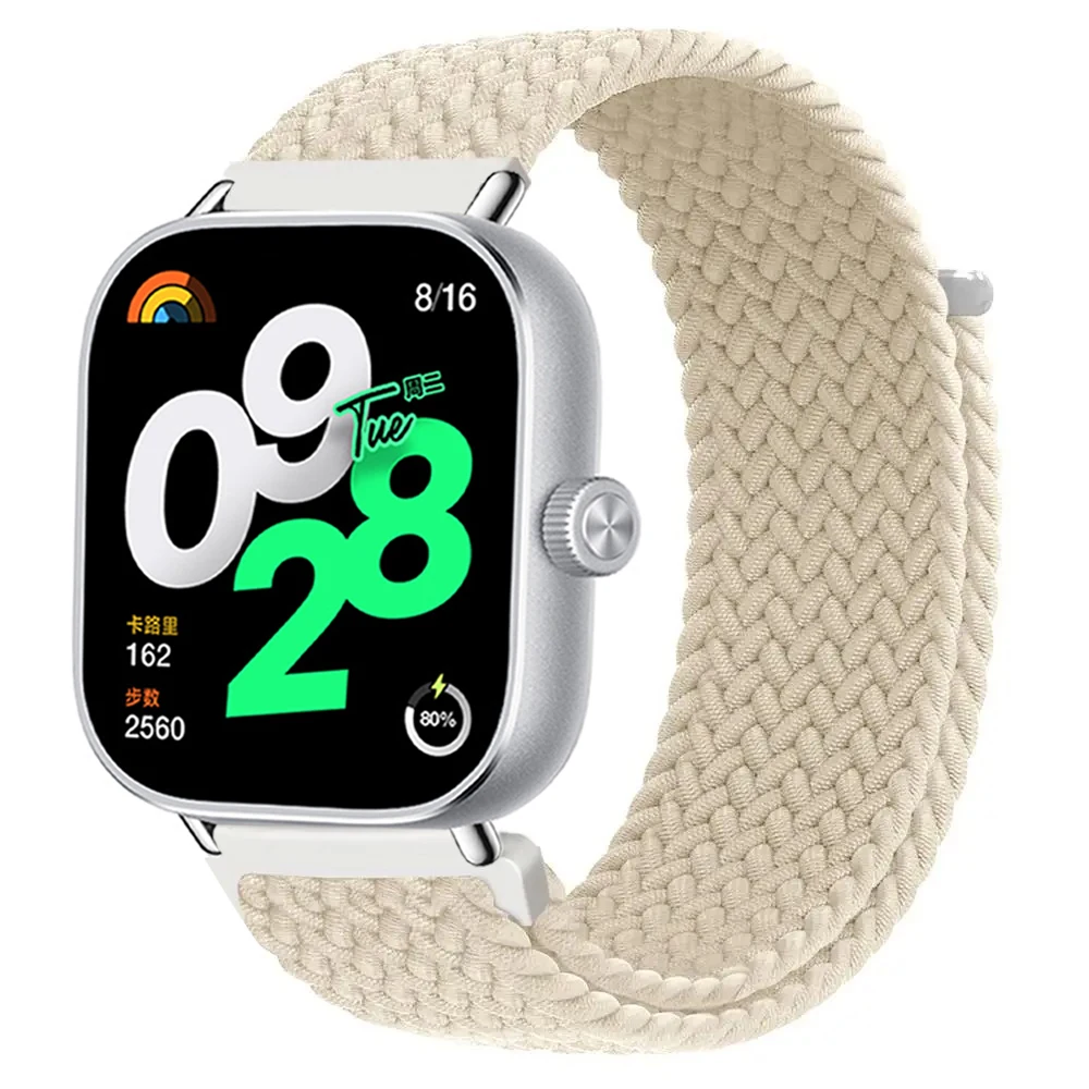 Band for Redmi Watch 4 Strap accessories watchband Adjustable Nylon Braided Replacement belt correa bracelet Miband 8 pro band