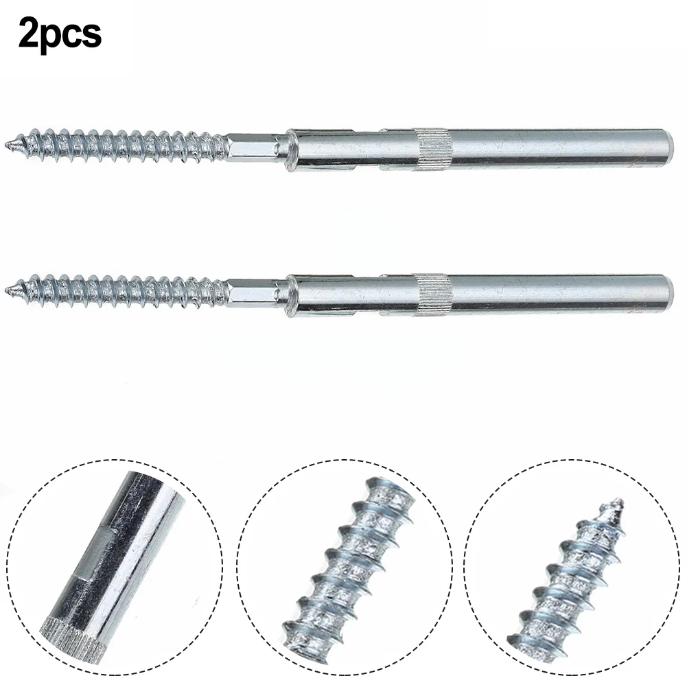 2pc Floating Shelf Kit Concealed Metal Wall Mount Support Pins Bracket 8*100mm For Shelves Beams Mantels Home Hardware