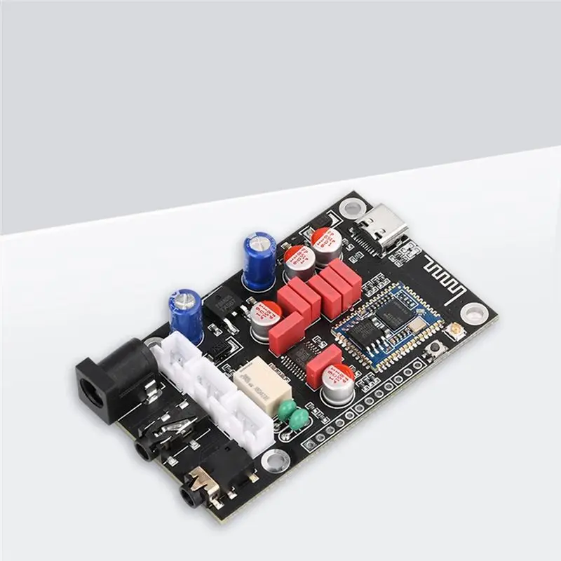 DC8-24V XY-LA02 Qualcomm QCC5125 High Temperature BT 5.1 Lossless Decoding Board For APTX LDAC Lossless HD Sound DIY Kit-A79U
