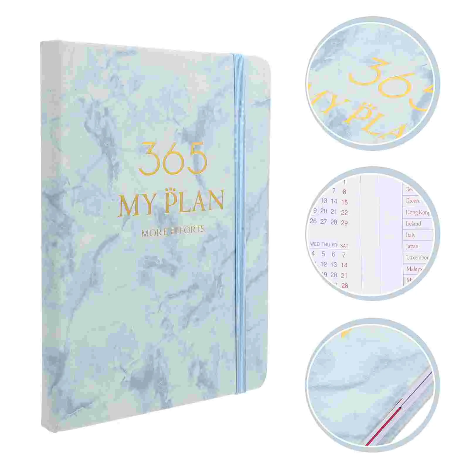 

Notebooks Daily Planner Portable Notepad Paper 2024 Office Accessory Convenient Academic