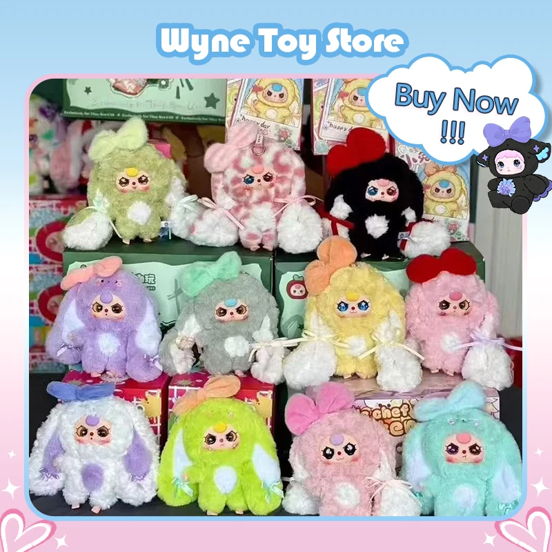 

Новый BABY THREE Little Rabbit Returns, официальная плюшевая слепая коробка, модная игрушка, декоративная кукла-сюрприз, набор игрушек в стиле аниме, милая игрушка