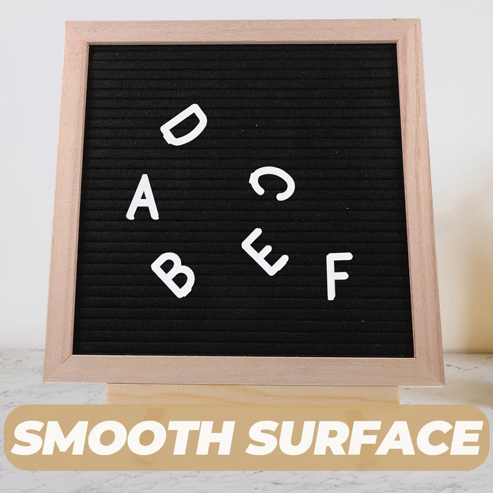 

2 Sets Plastic Alphabet Letter Diy Bulletin Accessories Felt Message Sign Reusable Interchangeable Sets For Home Office