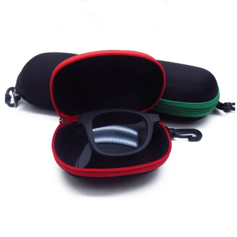 Simple Folding Reading Glasses Case Portable Lightweight Waterproof Anti-knock EVA Zipper Case Fashion Unisex Sunglasses Box