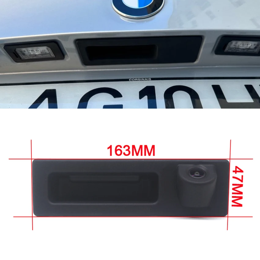 CCD HD Trunk Handle Rear View Camera For BMW X3 F25 7 Series F01 F02 F03 2008~2015 Car Reverse Parking Monitor Night Vision