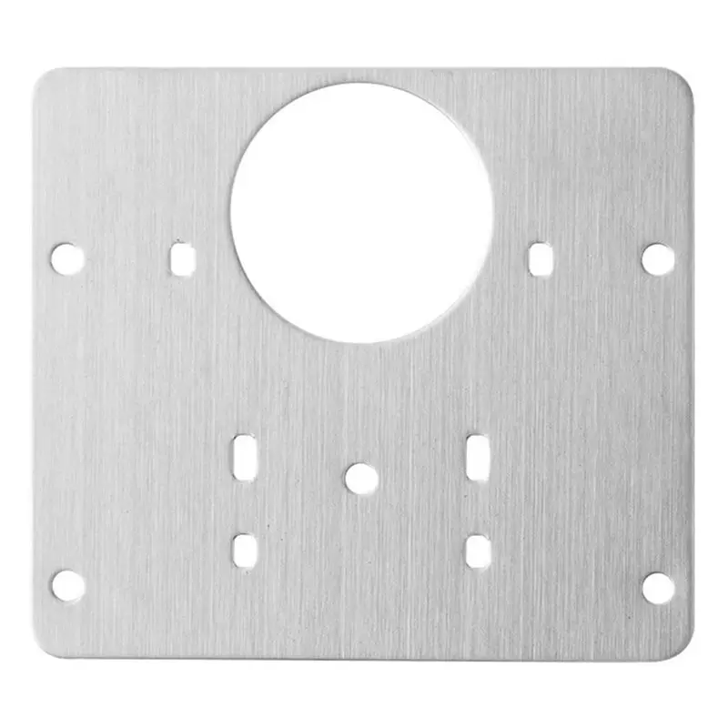 VEHO-لوحة إصلاح مفصلات خزانة المطبخ، الفولاذ المقاوم للصدأ، مجموعة أدوات مفصلات باب الخزانة، مجموعة أطباق إصلاح الخزانة #3