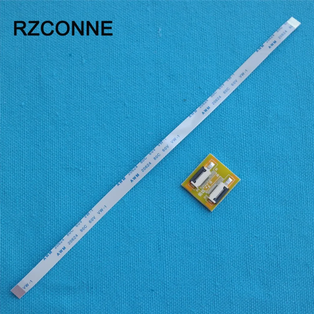 12Pin to 12Pin ZIF 0.5mm Connector Adapter with Extension FFC Cable 100-600mm can choose new 2set