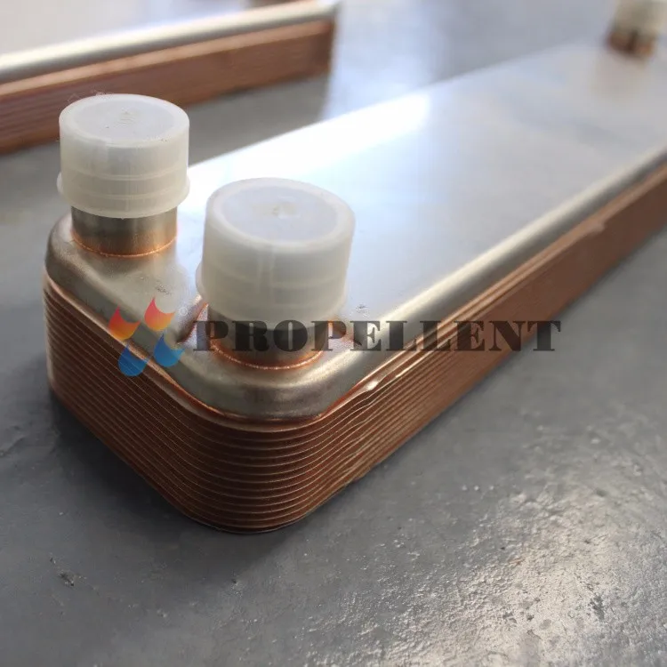 Brazed Plate Heat Exchanger, Zero Leakage, Customized Size, for Gas Condensation & Refrigeration Systems, Factory Direct Supply