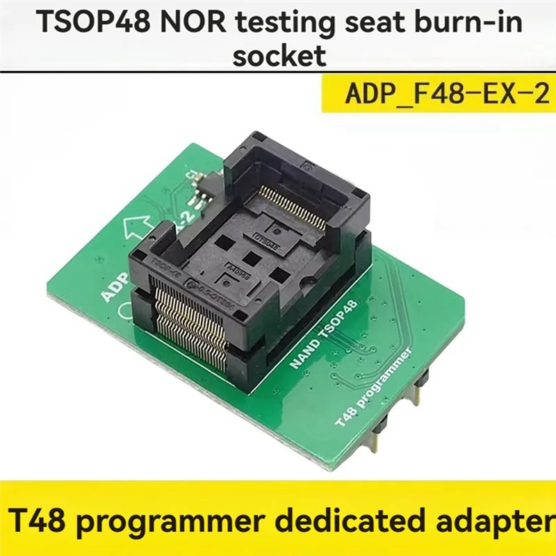 TSOP48 ولا مبرمج محول سلك حرق المقبس ل T48 ADP F48 EX2 TSOP48-2 رقاقة المقبس