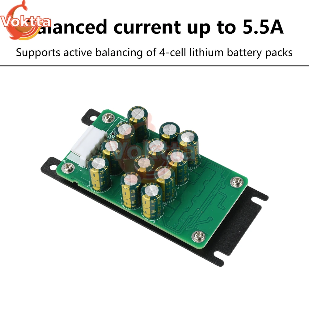 4S 5.5A BMS لوحة التوازن النشط مكثف الثلاثي الحديد بطارية ليثيوم الجهد الفرق التعادل قدرة الانتعاش حماية