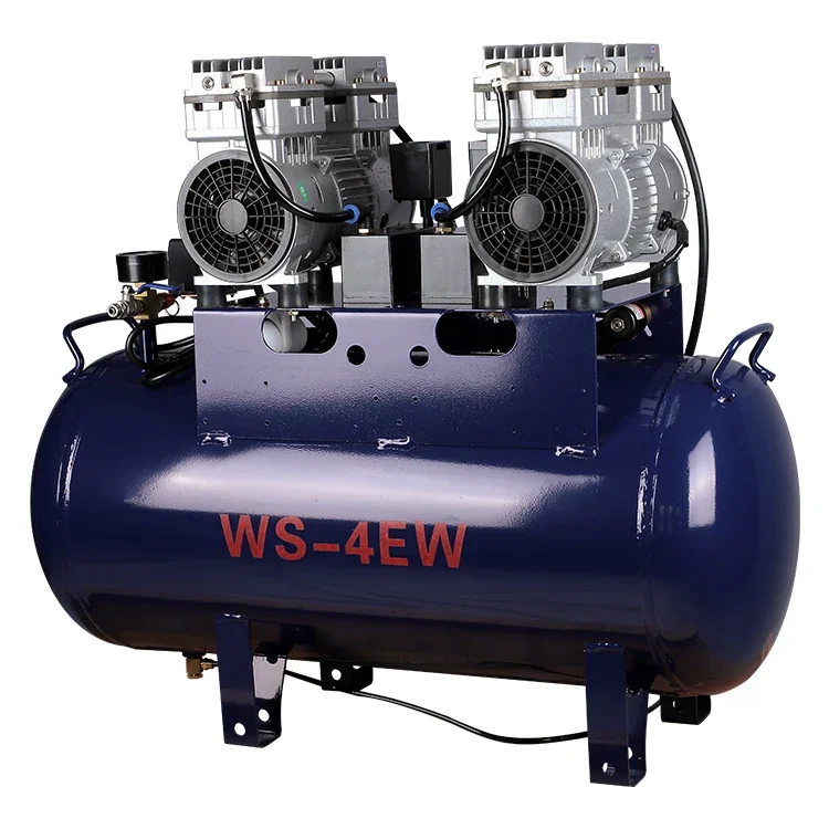 Made in China Price Low Premium quality 1680W 60L/65L air compressor oilless den tal air compressor for clinic