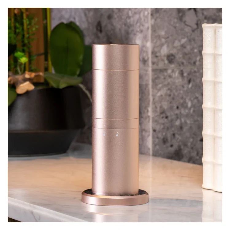 Luxury Nebulizer Diffuser Machine For Smart Life Metal Tabletop Electric Essential Oil Difusor De Aromas Diffuser Machine