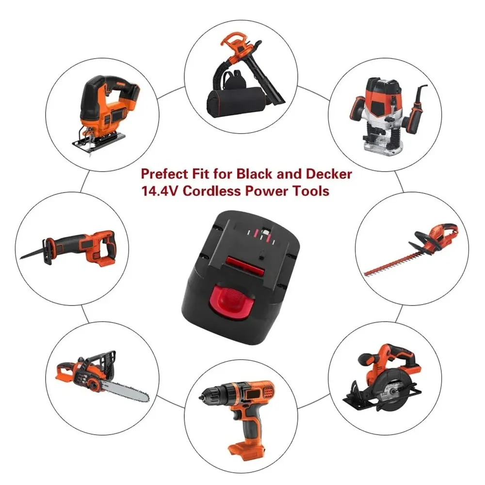 Imagem -04 - Bateria Black & Decker Número da Peça: 24476000 A1718 A18 Hpb18 18v 6ah