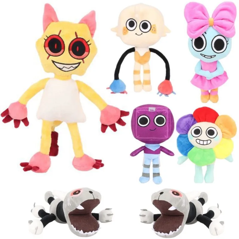 

Dandy World Plush Toy Horror Game Dandys World Goob Pebble Plushie Cute Anime Stuffed Soft Pillow Home Decor Doll Gift