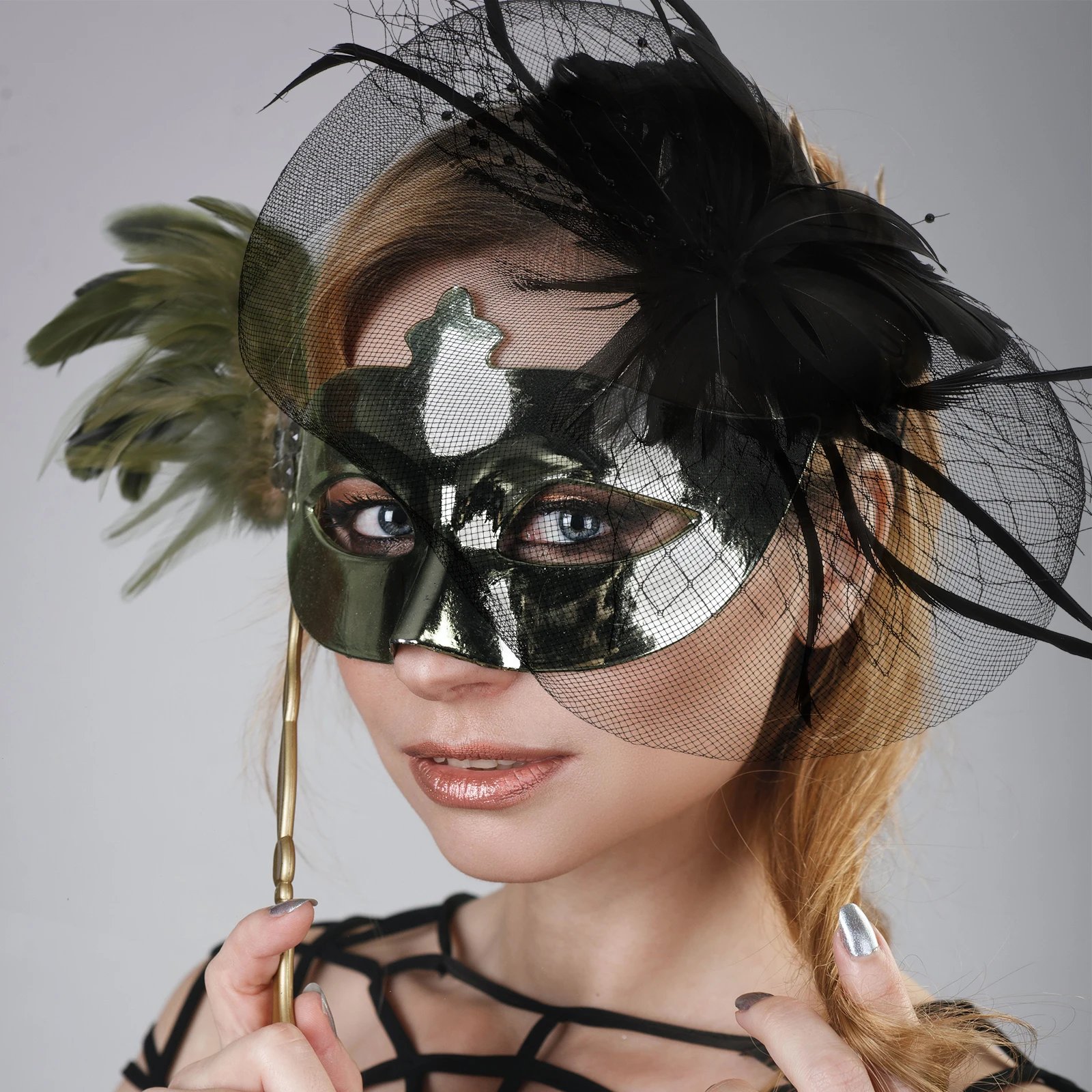 

Halloween Hair Hoops Gauze Headdress Prop Party Accessories Carnival Cosplay Photoshoot Decorative Hoops Festival Hair