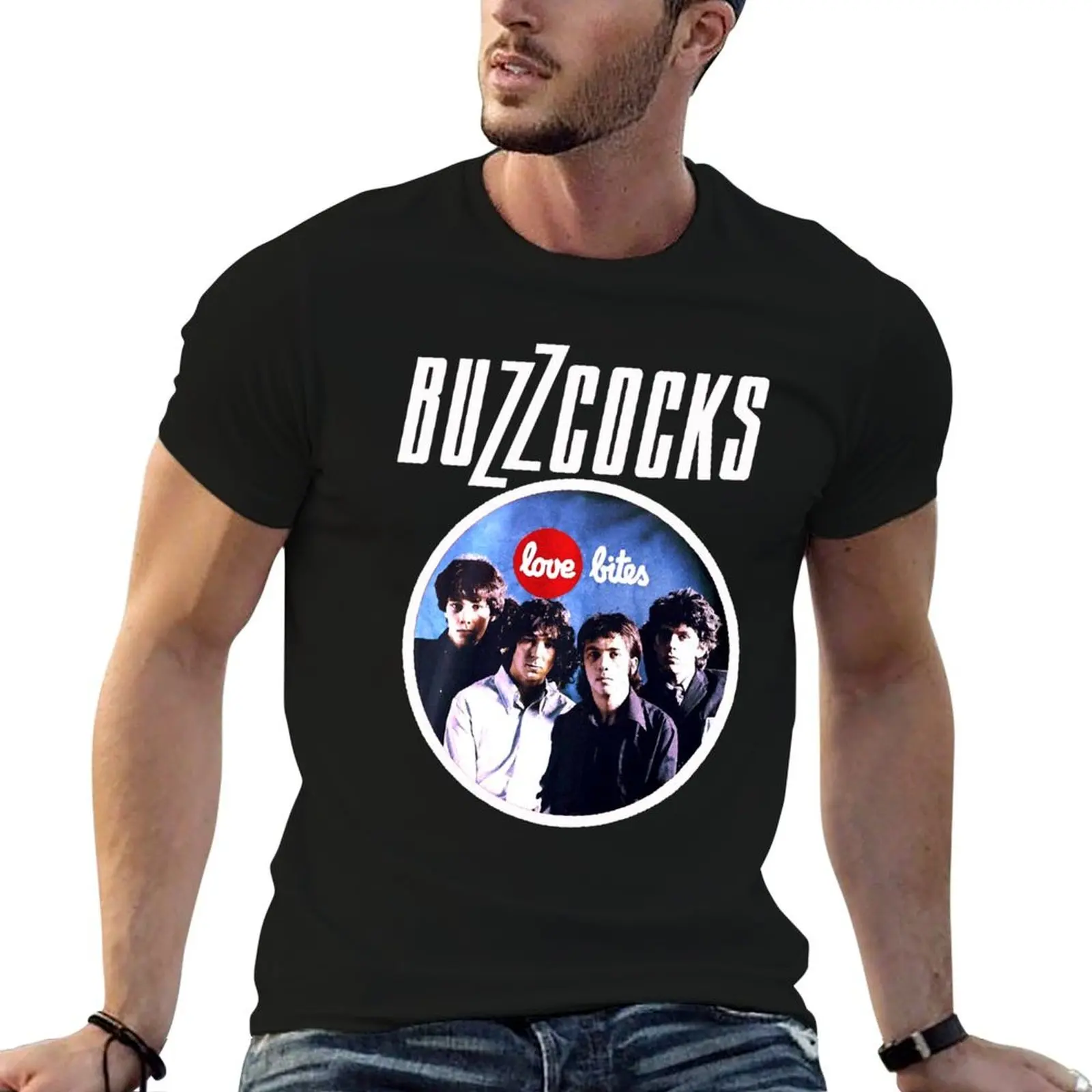 Buzzcocks art For Fans T-Shirt Basic All Season Solid T-Shirt