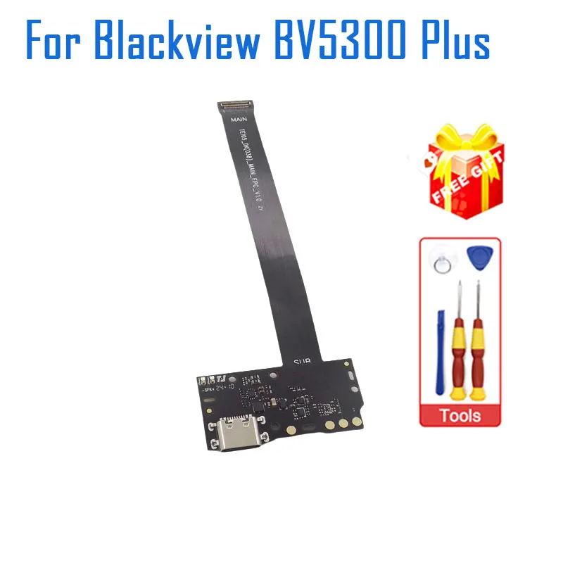 

New Original Blackview BV5300 Plus USB Board Base Charging Port Board With Main FPC Accessories For Blackview BV5300 Plus Phone