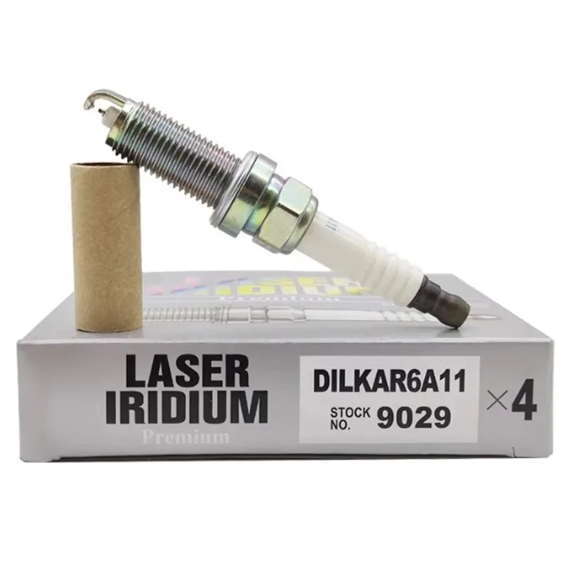 4-6 шт. DILKAR6A-11 9029 двойная иридиевая свеча зажигания, подходит для Nissan Sentra Altima Rogue X-Trail Renaul Teana 22401-JA01B DILKAR6A11
