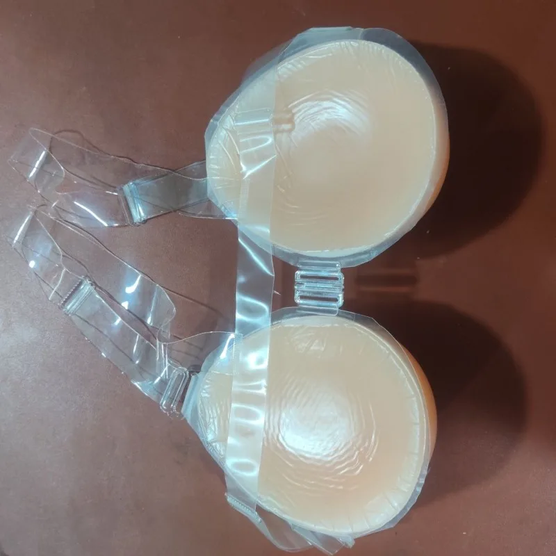 أشكال ثدي من السيليكون كروسدرسر المتحولين جنسيا حمالة صدر لاصقة بدون حمالات تعزيز مظهر طبيعي لوحة الثدي المزيفة الأنثوية #4