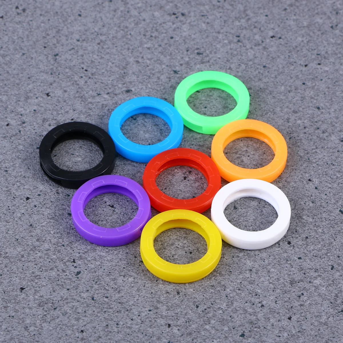 

30 Pcs Colorful Silicone Key Covers Elastic Caps Dust Easy Identification Fadless Odorless Comfortable Key