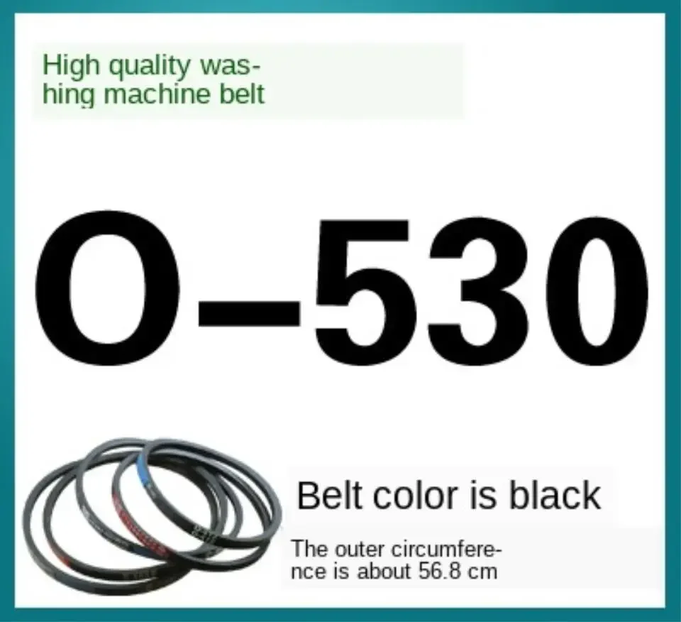 WZ-O-530 washing machine belt O-type genuine belt drive triangle universal washing machine accessories anti-slip