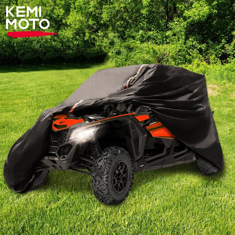 

UTV 450x185x160cm Vehicle Storage Cover For Can-Am Maverick X3 Max Compatible with Polaris RZR General Ranger for Kawasaki