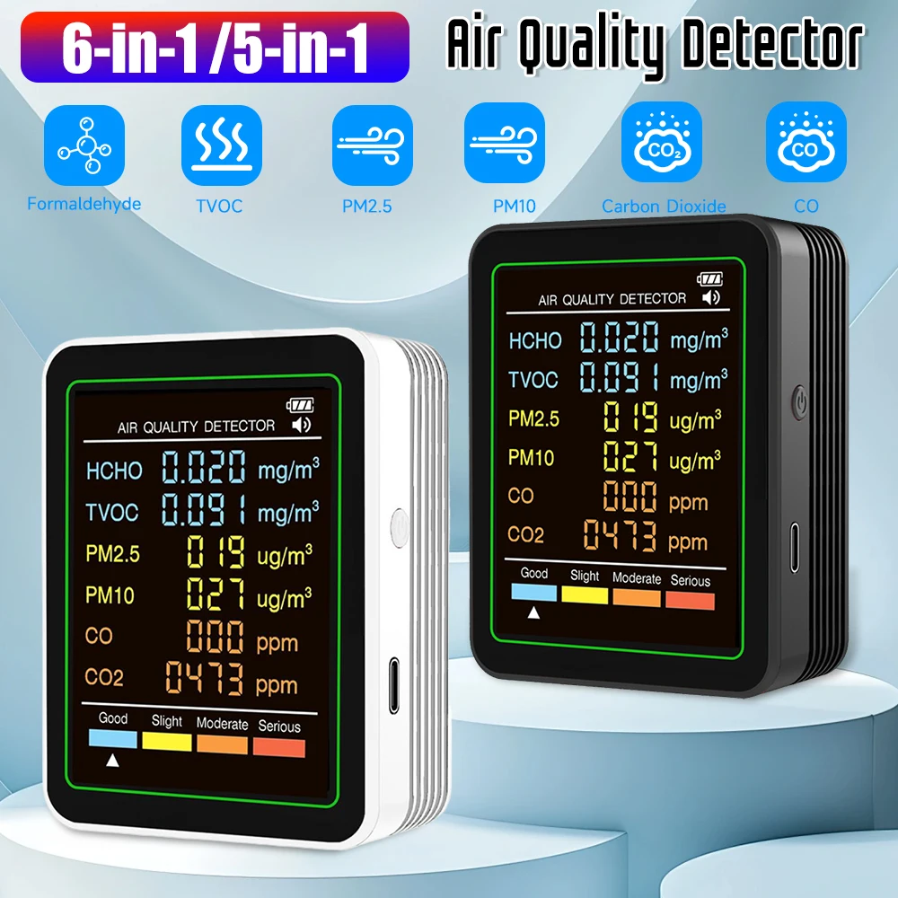 6 In 1 PM2.5 PM10 H…