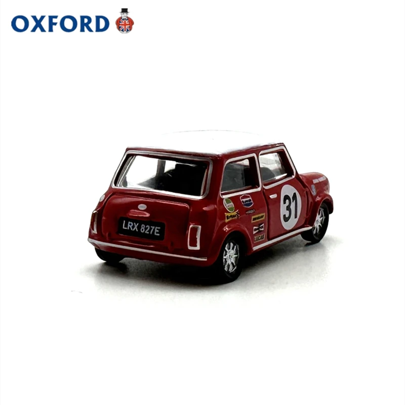 Diecast oxford escala 1:76 bmw mini coopers 1968 liga modelo de carro brinquedo colecionável presente lembrança exibição ornamento