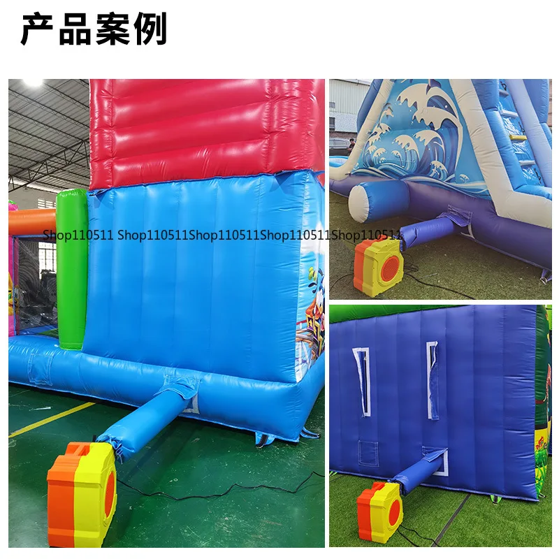 2HP High Power Blower, Plastic Shell Air Pump for Inflatable Trampoline, Home & Outdoor Use