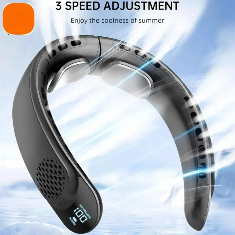 

2024 Cooling Rechargeable Air Conditioning Fans Air Cooler 3600mAh Air Conditioner 3 Speed Outdoor Sports