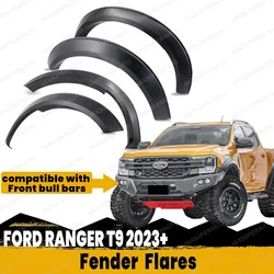 Wheel Arch For Ford Ranger T9 2022 2023 2024 2025 NEXT-GEN WILDTRAK SPORT XLT XLS XL with front bulbar bars 4X4 Fender Flares