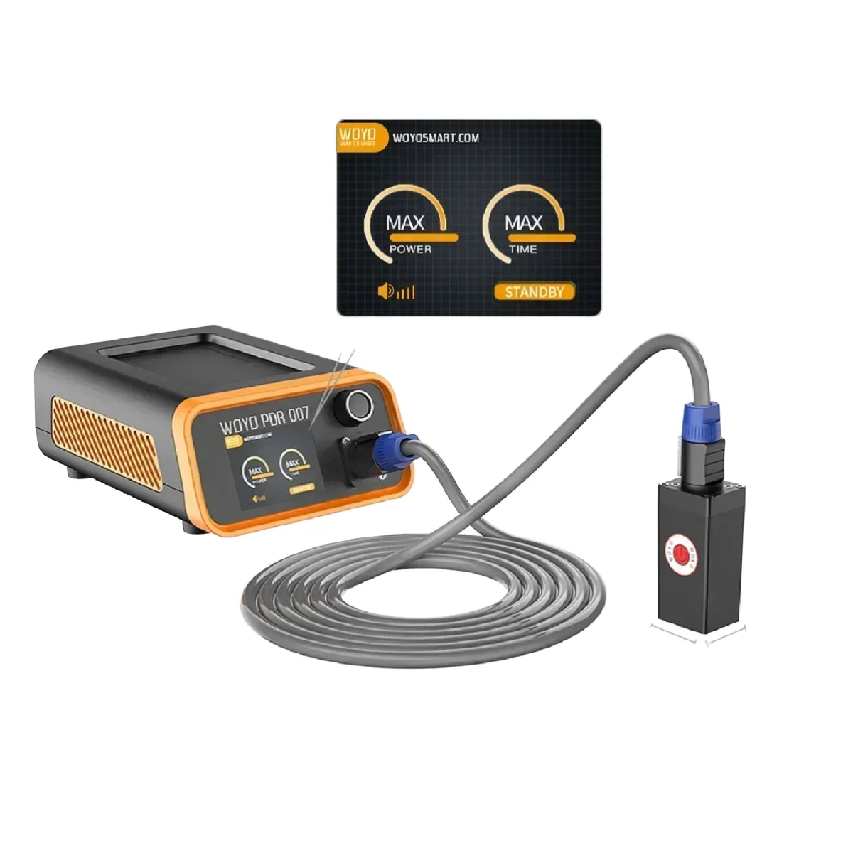 Original WOYO PDR007 Car Dents Repairer - Non-invasive Paint Electromagnetic Repair Device With CE