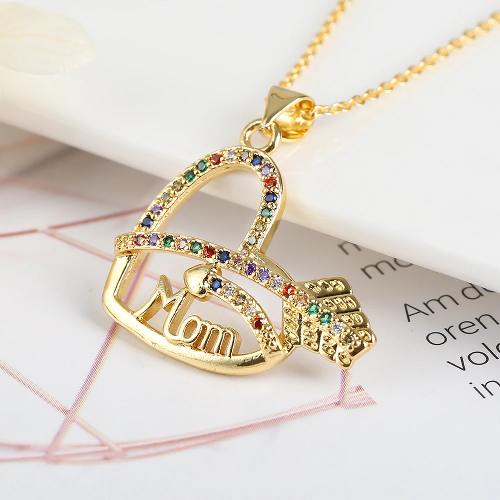 Multi Stil Geometrische Kreativität Licht Luxus Gold Überzogenen Frauen Anhänger Halskette Kleine