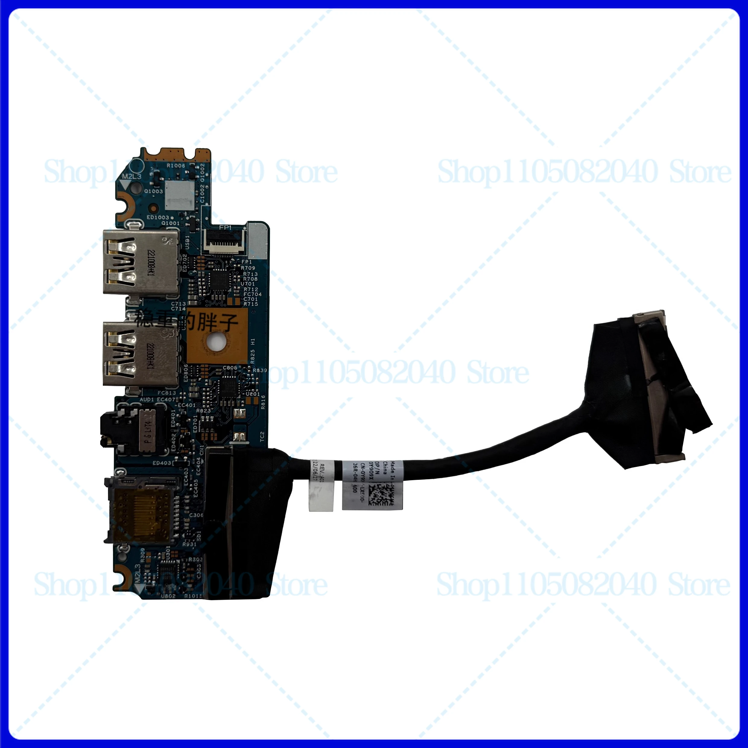 For DELL Latitude 3330 2-in-1 USB Board, Audio Board 0VTFX1