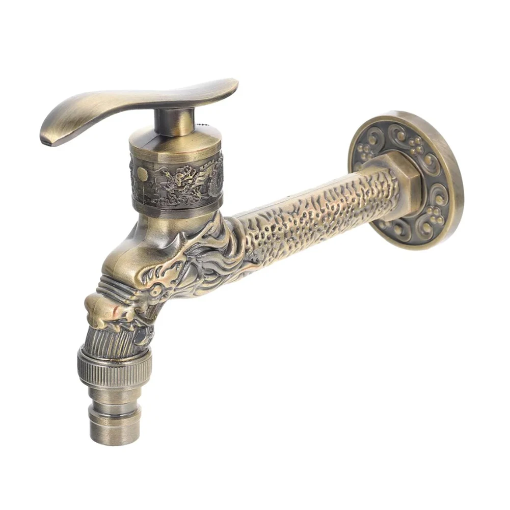 

Standard Inlet And Outlet Bathroom Upgrade Decorative Outdoor Faucet Antique Kitchen Faucet Sophisticated Look