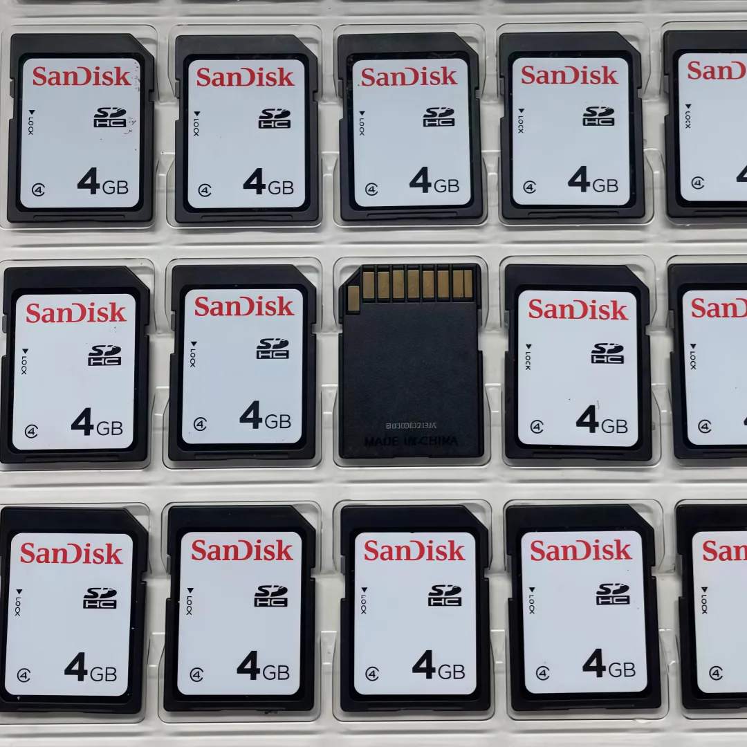 Sandisk 4GB SD SDHC بطاقة كاميرا بطاقة الذاكرة 4G لكانون باناسونيك CCD طابعة رقمية ثلاثية الأبعاد بطاقة الذاكرة CNC SDHC