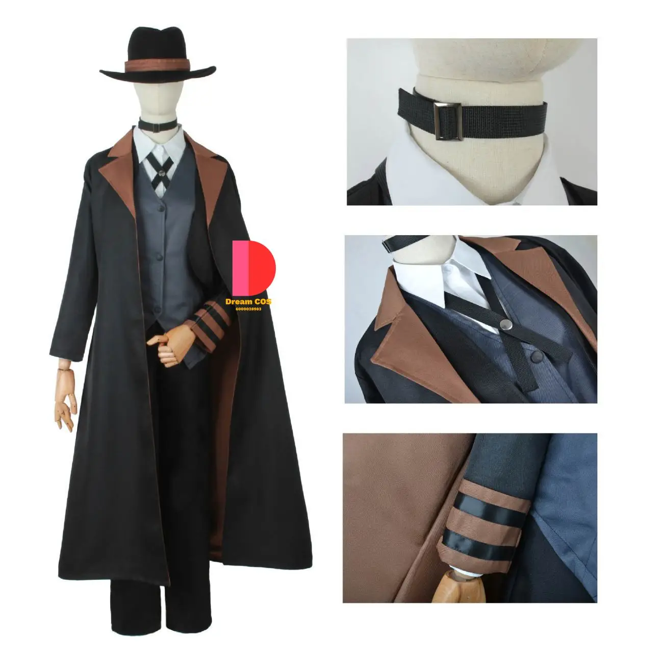 Bungo Stray Dogs Nakahara Chuuya Akiko Yosano Osamu Dazai New Arrival Cosplay Costume Anime Outfits Fantasias Garcons Halloween