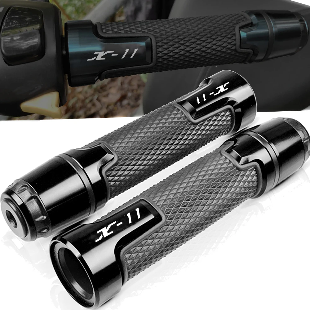 

For HONDA X-11 X11 1999 2000 2001 2002 7/8" 22MM Motorcycle Accessories Handle Bar Handlebar Grips Scooter Cover End with logo