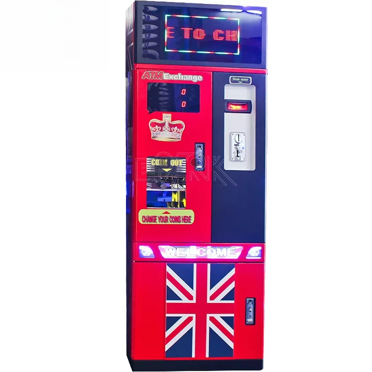 

Coin Exchange Machines Customized Automatic Coin Change Machine Money Changer For Vending Machine For Sale