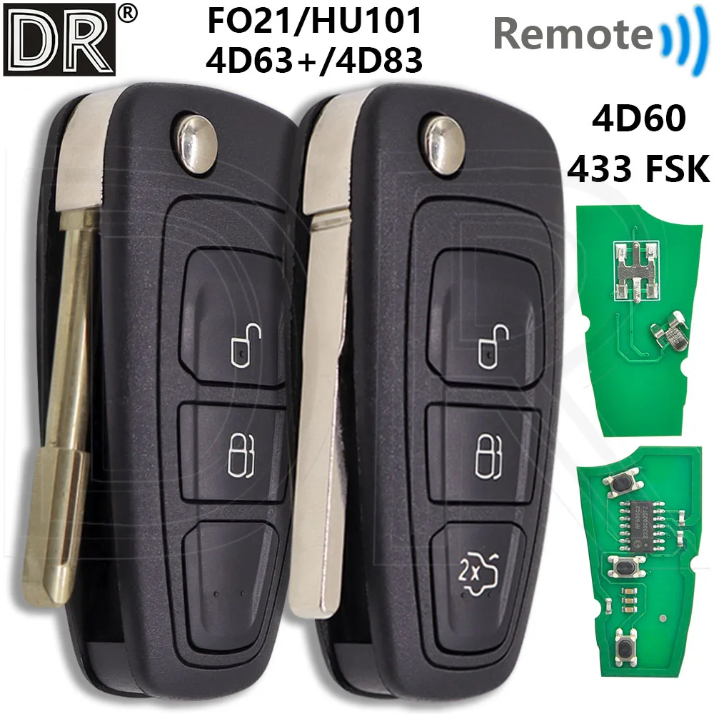 

Отличный автомобильный ключ с чипом 433 FSK 4D60/4D63/83, 5WK50165, 5WK50166, 5WK50168 для Ford Focus, Kuga, Fiesta, C-Max, Mondeo, Galaxy