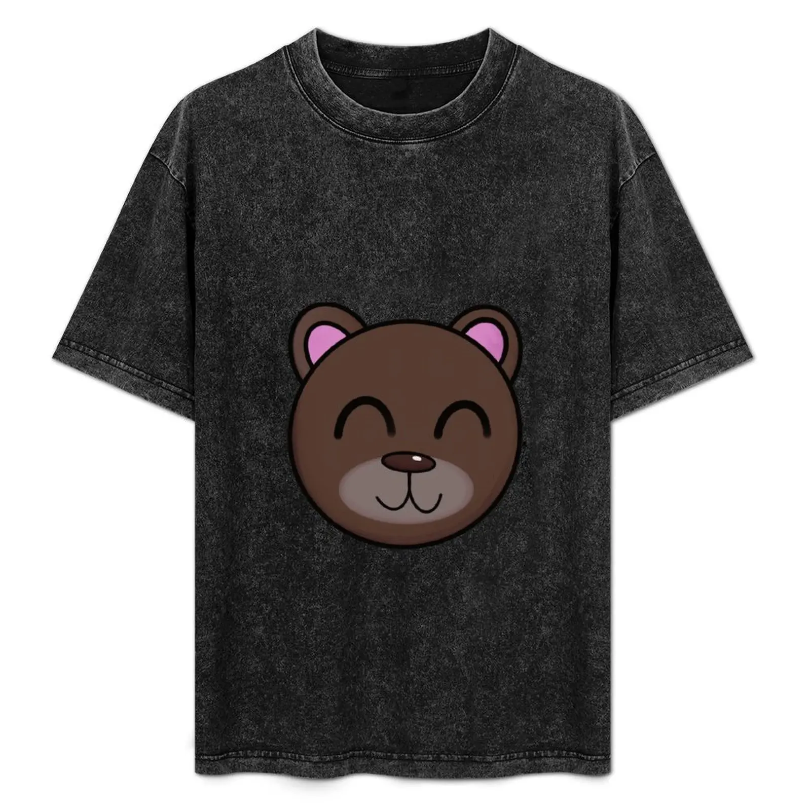 

Happy Bear! T-Shirt Basic Tee Shirt for Everyday Outfit