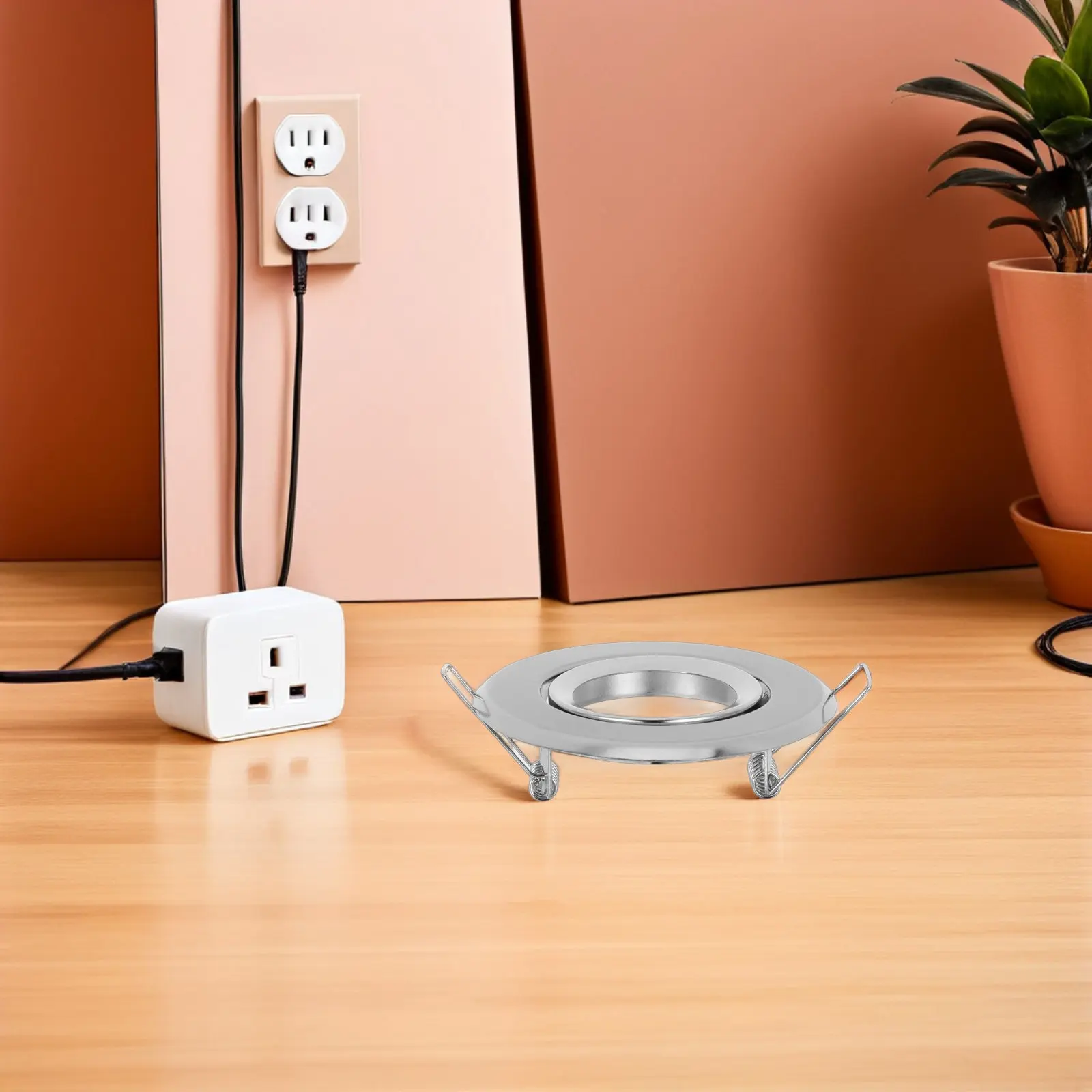 3Pcs Spotlight Mount Bracket Recessed Light Frame Holder Mr16 Gu10 Ceiling Downlight Replacement Parts Spotlight Mount